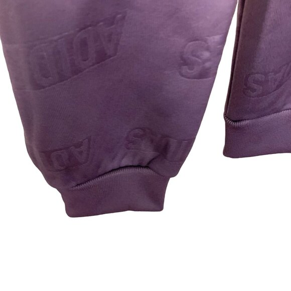 Adidas Mens Shadow Violet Hoodie Size S Regular Fit 100% Polyester - Picture 8 of 11